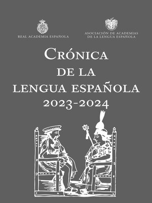 cover image of Crónica de la lengua española 2023-2024